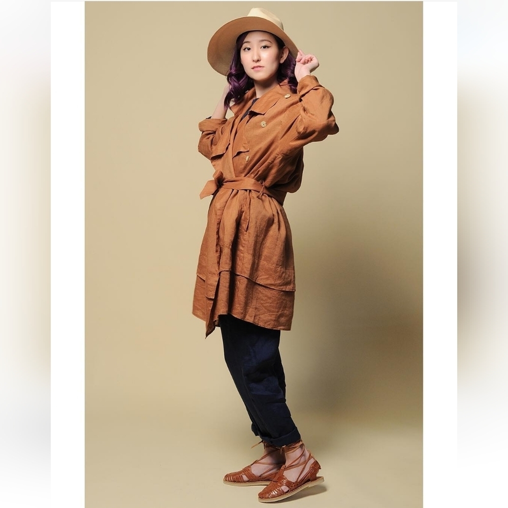 MONITALY SS18 ‎ Spring Coat Linen